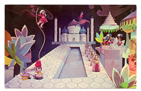 India--It's a Small World, Disneyland, CA [Postcard]