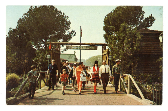 Frontierland Entrance, Disneyland, CA [Postcard]