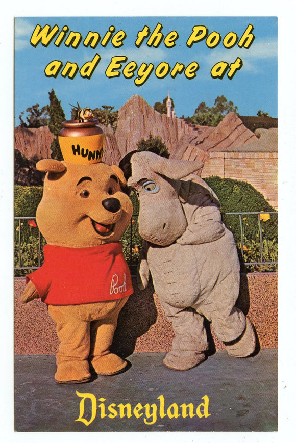 Winnie the Pooh, Disneyland, CA [Postcard]