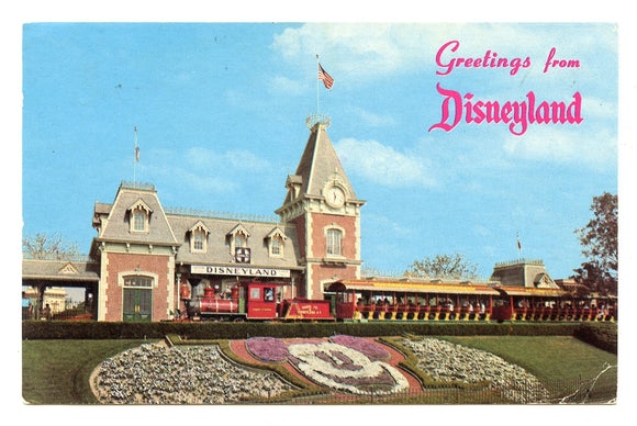 Greetings from Disneyland, CA [Postcard]