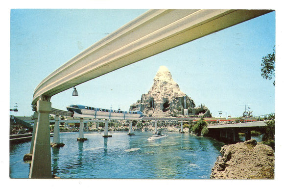 The Momorail, Disneyland, CA [Postcard]
