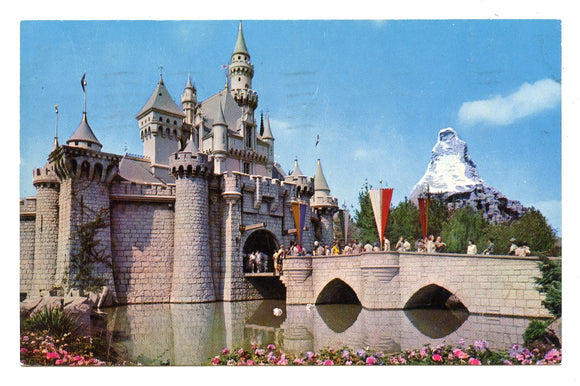 Sleeping Beauty's Enchanted Castle, Disneyland, CA [Postcard]
