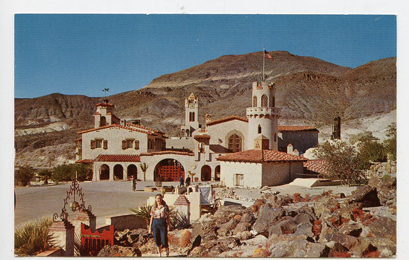 Scotty's Castle, Death Valley, CA [Postcard]