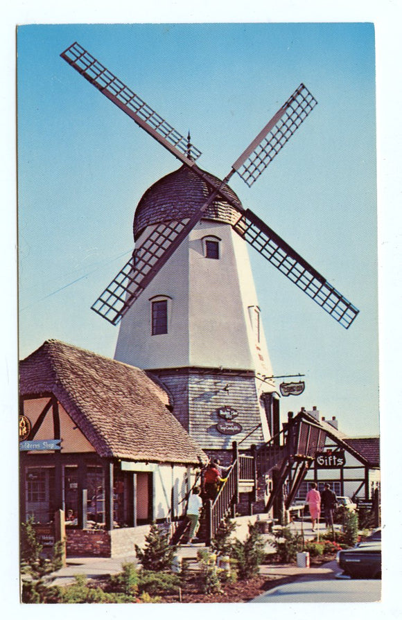 Windmill, Solvang, CA [Postcard]