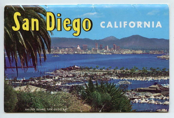 San Diego, CA Souvenir Folder