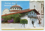 Greetings from Mission San Francisco de Asis, San Francisco, CA Souvenir Folder [Postcard]