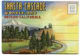 Shasta-Cascade Wonderland, Oregon-California Souvenir Folder [Postcard]