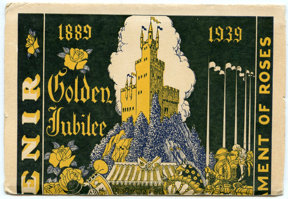 Pasadena Tournament of Roses Golden Jubilee, Pasadena, CA Souvenir Folder [Postcard]