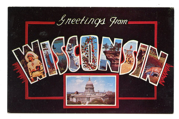 Greetings from Wisconsin [Postcard]