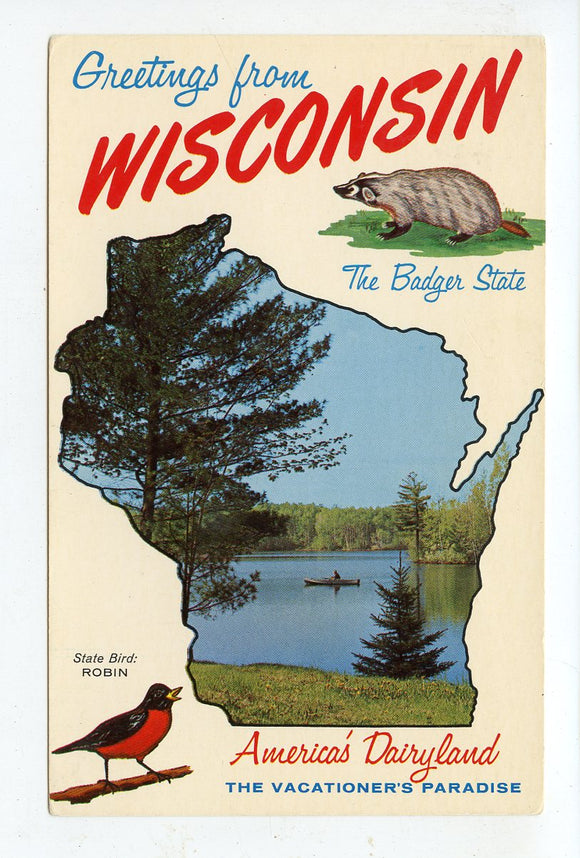 Greetings from Wisconsin [Postcard]