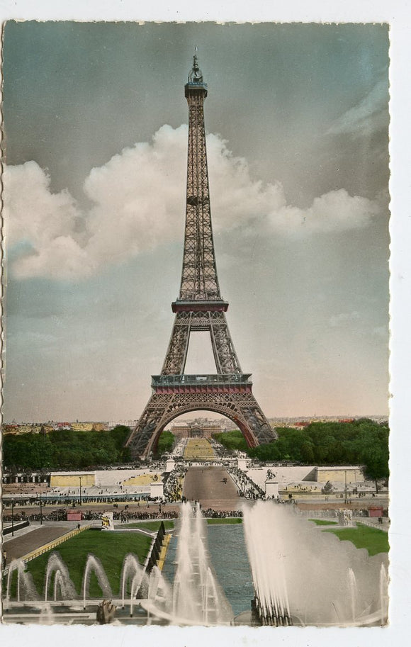 The Eiffel Tower, Paris, France [Postcard]