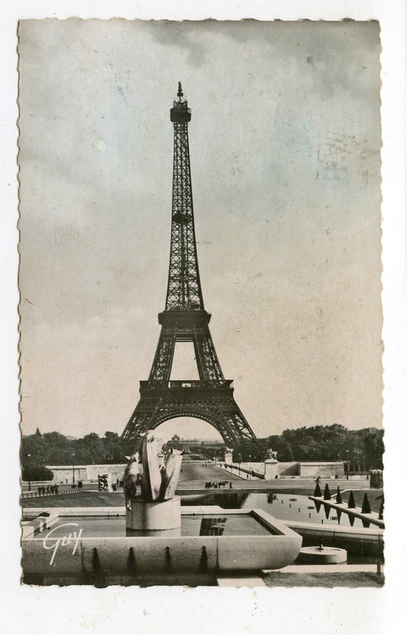 The Eiffel Tower, Paris, France [Postcard]