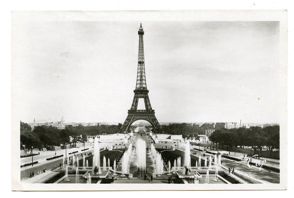 The Eiffel Tower, Paris, France [Postcard]