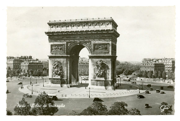 The Triumphal Arch, Paris, France [Postcard]