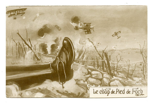 Le Coup de Pied de Foch, France [Postcard]
