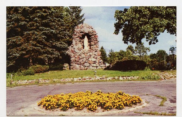 Lourdes Grotto, Holy Family Convent, Manitowoc, WI [Postcard]