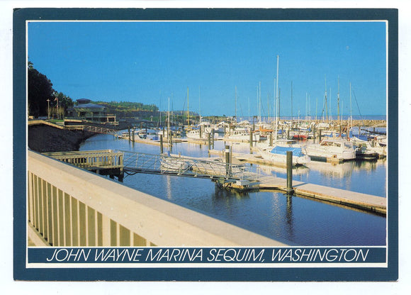 John Wayne Marina, Sequim, WA [Postcard]