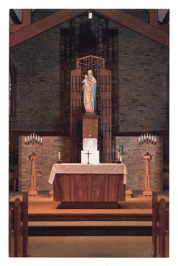 The Chapel of Our Lady of Good Help and Franciscan House of Prayer, New Franken, WI [Postcard]