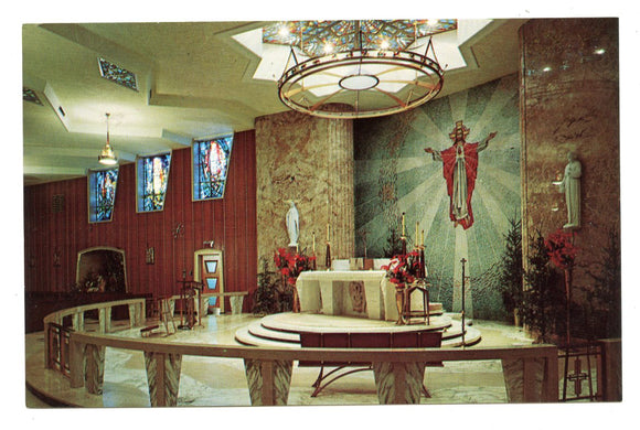 Chapel of Our Lady of Victory Motherhouse, Lemont, IL [Postcard]