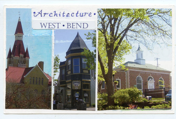 Architecture, West Bend, WI Homemade [Postcard]