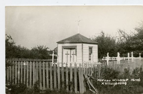 Father Wycamp Tomb, Cross Village, MI [Postcard]