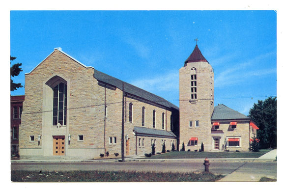St. Francis de Saies Church, Manistique, MI [Postcard]