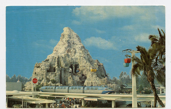 Monorail System, Disneyland, CA [Postcard]