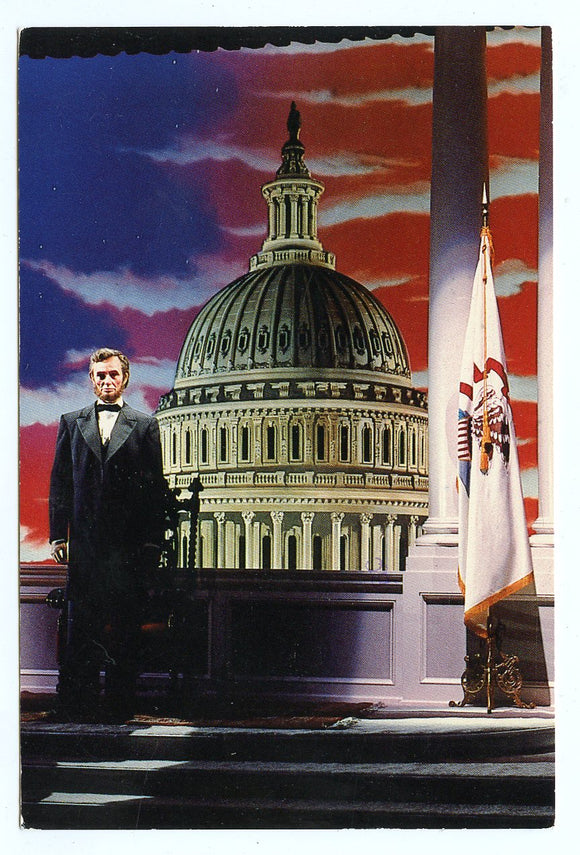 Great Moments With Mr. Lincoln, Disneyland, CA [Postcard]