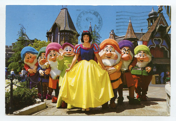 Welcome to Fantasyland, Disneyland, CA [Postcard]