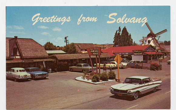Greetings from Solvang, CA [Postcard]