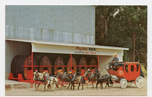 Greetings from Regina's Winery, Etiwanda, CA [Postcard]