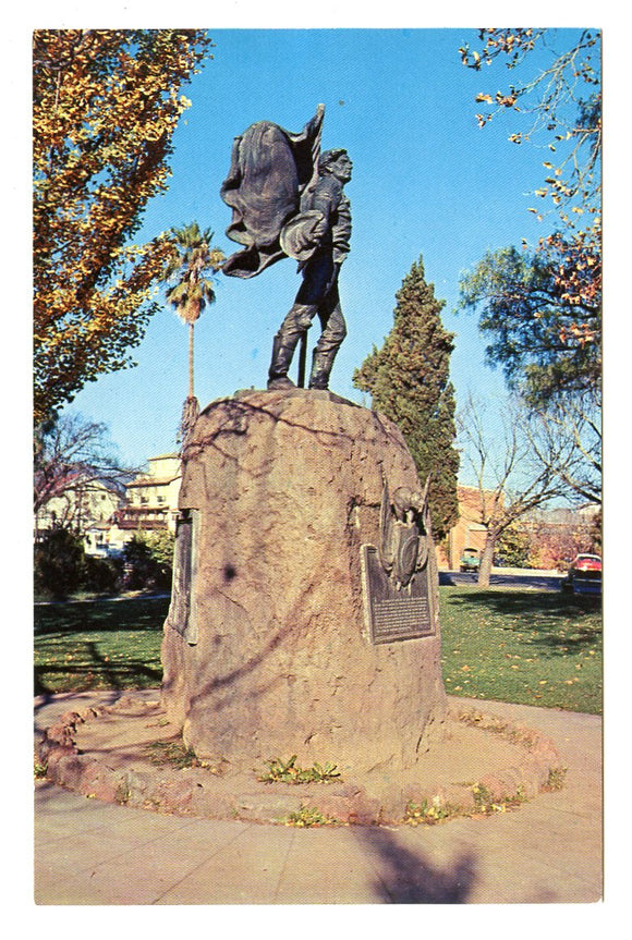Monument to the Raising of the Bear Flag, Sonoma, CA [Postcard]