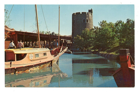 Crusades Tower, Universal City Studios, CA [Postcard]