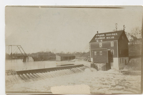 Frank Clarke, Doubek Mills, Cato, Manitowoc, WI [Postcard]