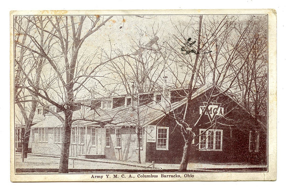 Army Y. M. C. A. Columbus Barracks (Ft. Hayes), Columbus, OH [Postcard]