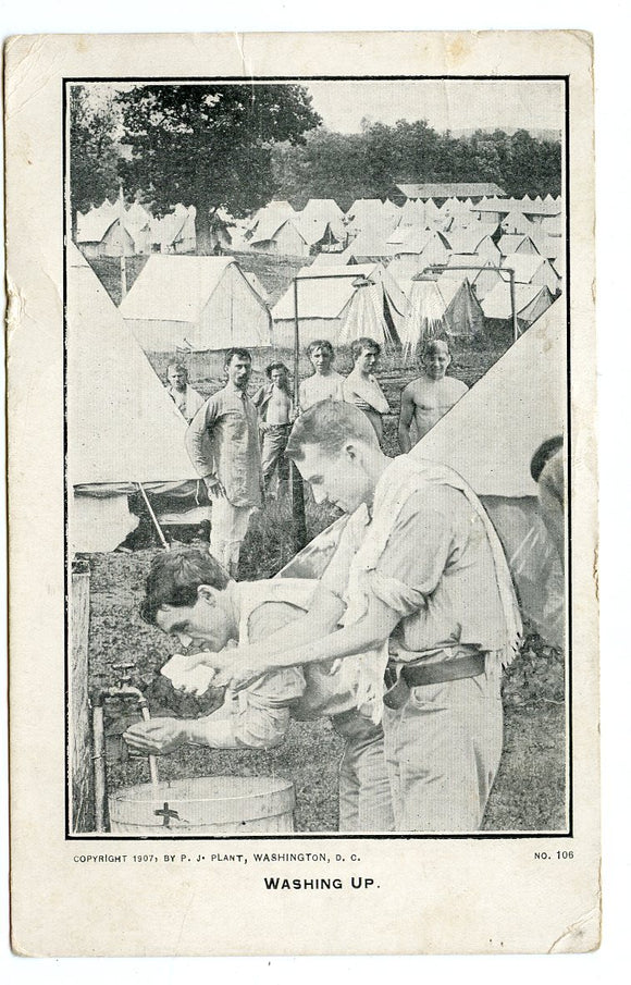 Washing Up [Postcard]