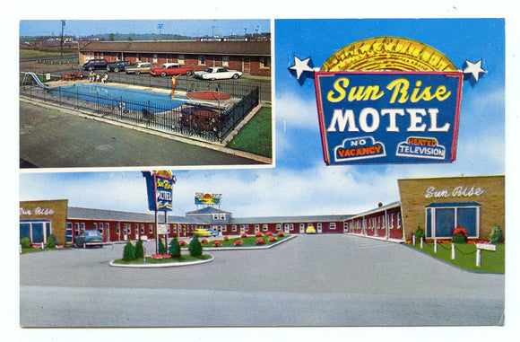 Sun Rise Motel, Niagara Falls, NY [Postcard]
