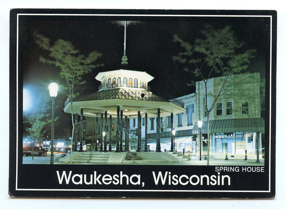 Spring House, Waukesha, WI [Postcard]