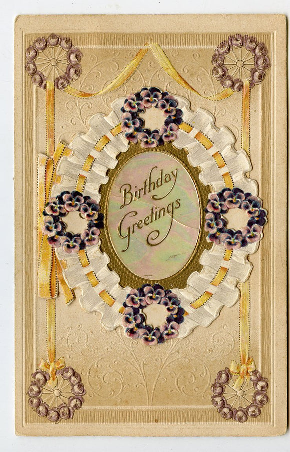 Birthday Greetings [Postcard]