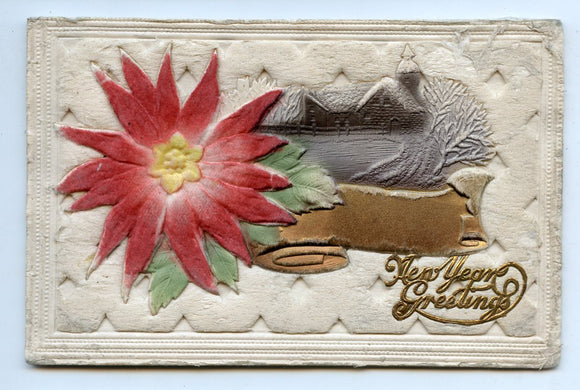 New Year Greetings [Postcard]