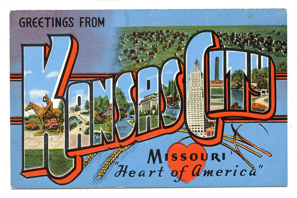 Greetings from Kansas City, MO [Postcard]