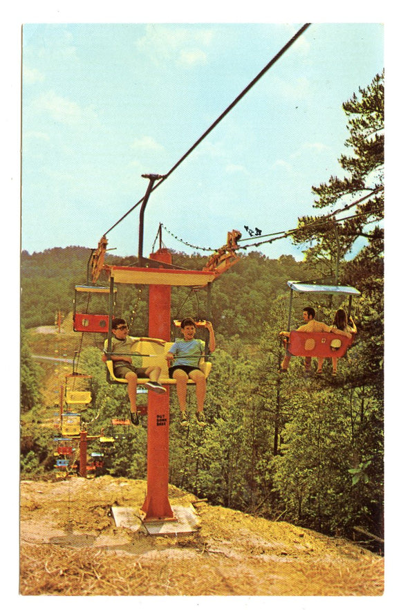 Cumberland Falls Chair Lift, Cumberland Falls, KY [Postcard]