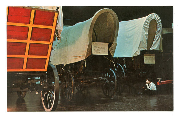 Conestoga, Built in 1799, Fort Leavenworth Museum, Ft. Leavenworth, KS [Postcard]