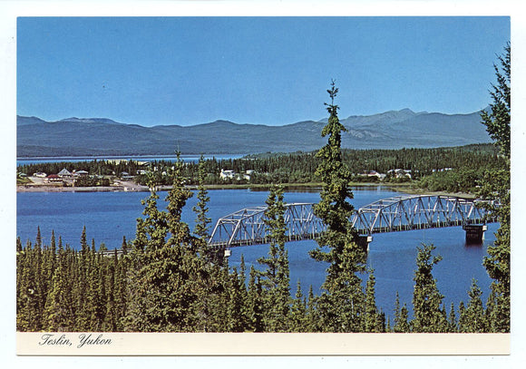 Nisutlin Bay Bridge, Teslin, Yukon, Canada [Postcard]