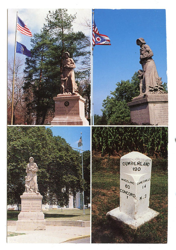 Madonnas Along the National Road [Postcard]