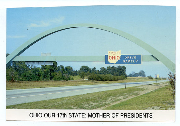 Ohio Our 17th State: Mother of Presidents [Postcard]