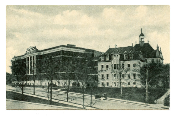 Holy Family Hospital, Manitowoc, WI [Postcard]