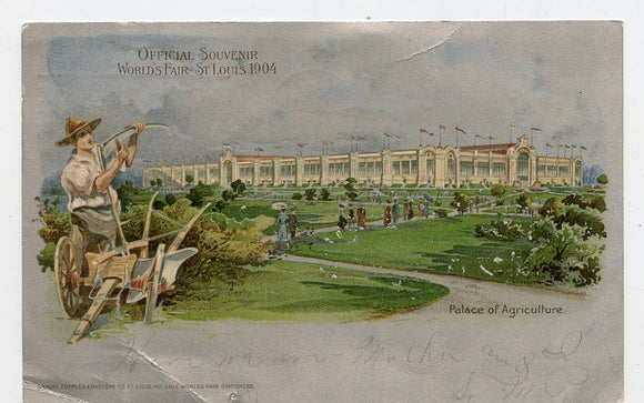 Palace of Agriculture, St. Louis World's Fair, 1904 [Postcard]