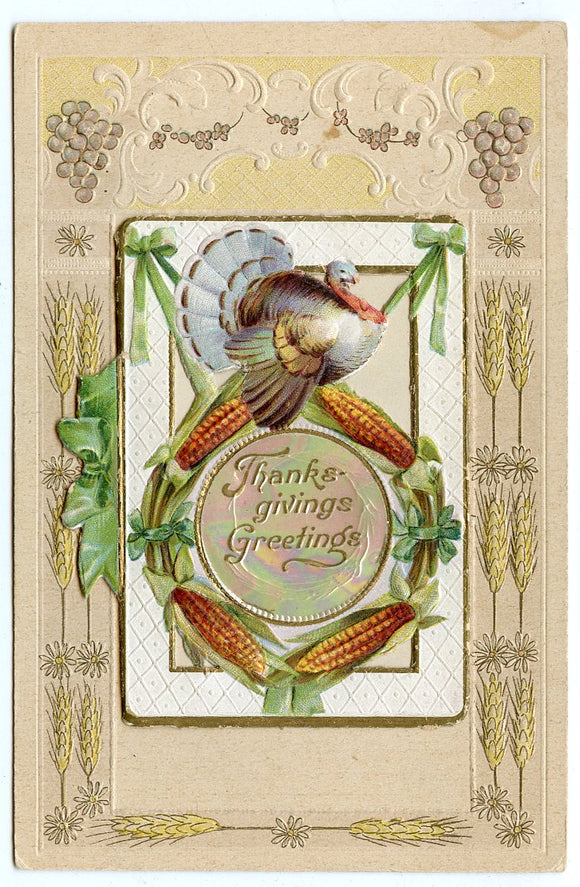 Thanksgiving Greetings [Postcard]