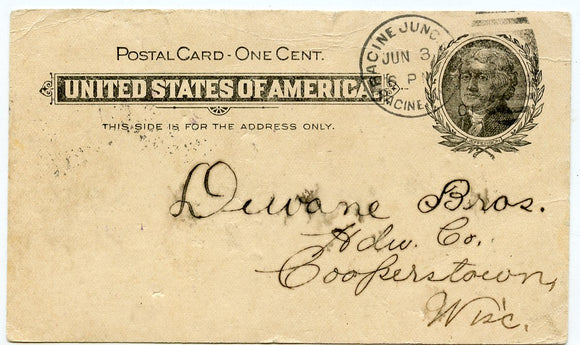 Racine Wagon and Carriage Co., Racine Junction, WI [Postcard]